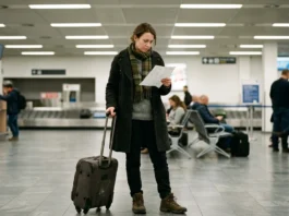 Marrákeš od 2 023 Kč: akční letenky s easyJet Cestovatel kontroluje letistní letenku do Marrákeše v odletové hale letiště